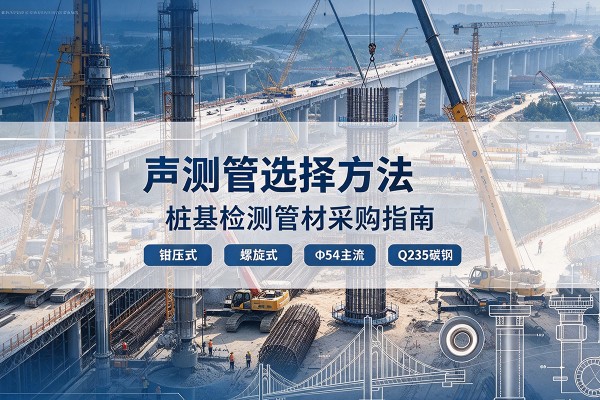 广丰声测管选型标准