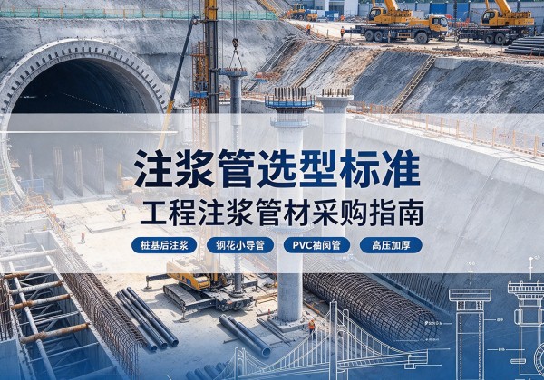 广丰注浆管选型标准